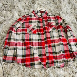 Wrangler plaid fanel shirt